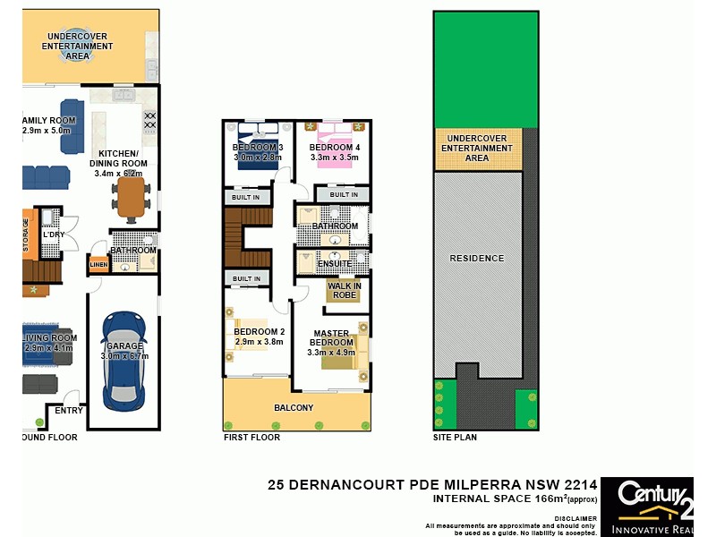 Lot 1/25 Dernancourt Parade, Milperra NSW 2214 Floorplan