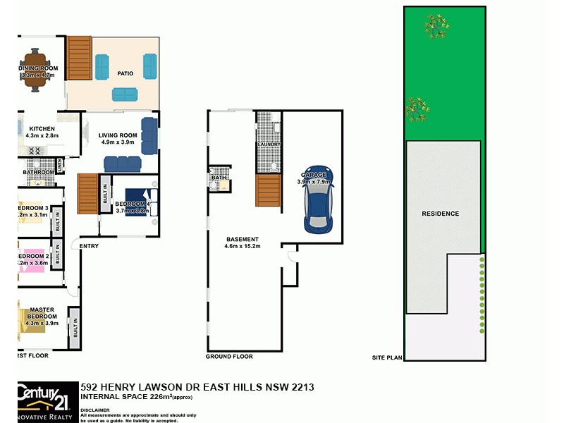 592 Henry Lawson Drive, East Hills NSW 2213 Floorplan