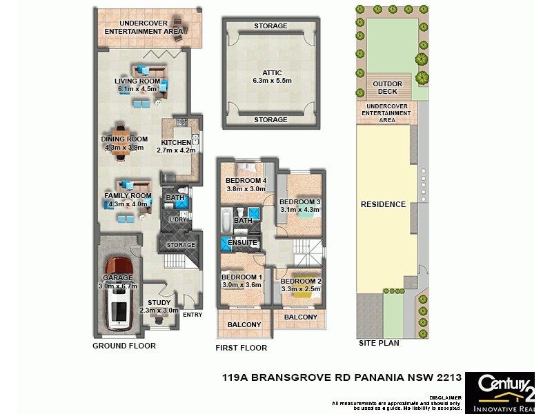 119a Bransgrove Road, Panania NSW 2213 Floorplan