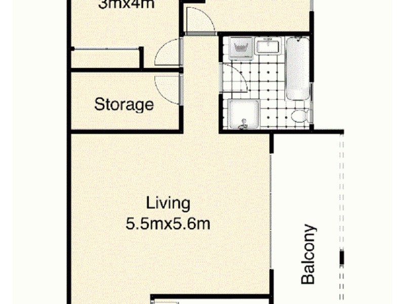 13/1 Stacey Street, Bankstown NSW 2200 Floorplan