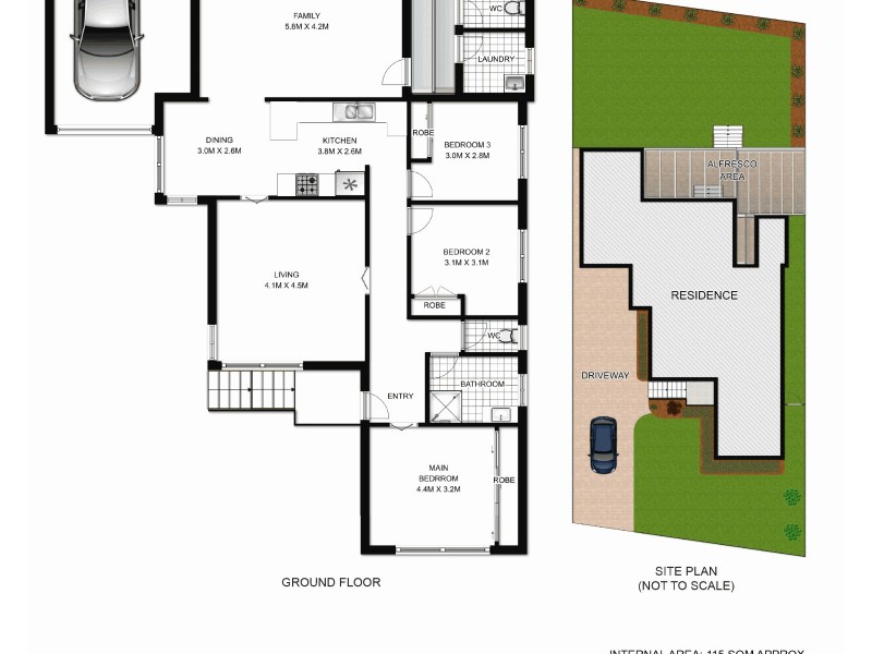 39 Oak Drive, Georges Hall NSW 2198 Floorplan