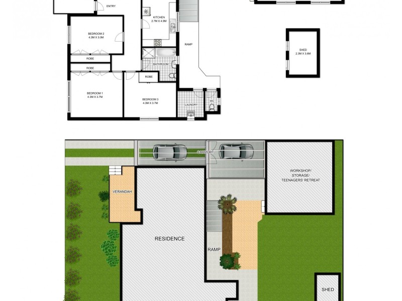 29 Brett Street, Revesby NSW 2212 Floorplan