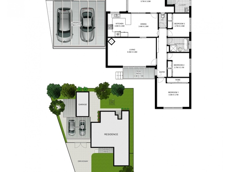22 Grieve Crescent, Milperra NSW 2214 Floorplan