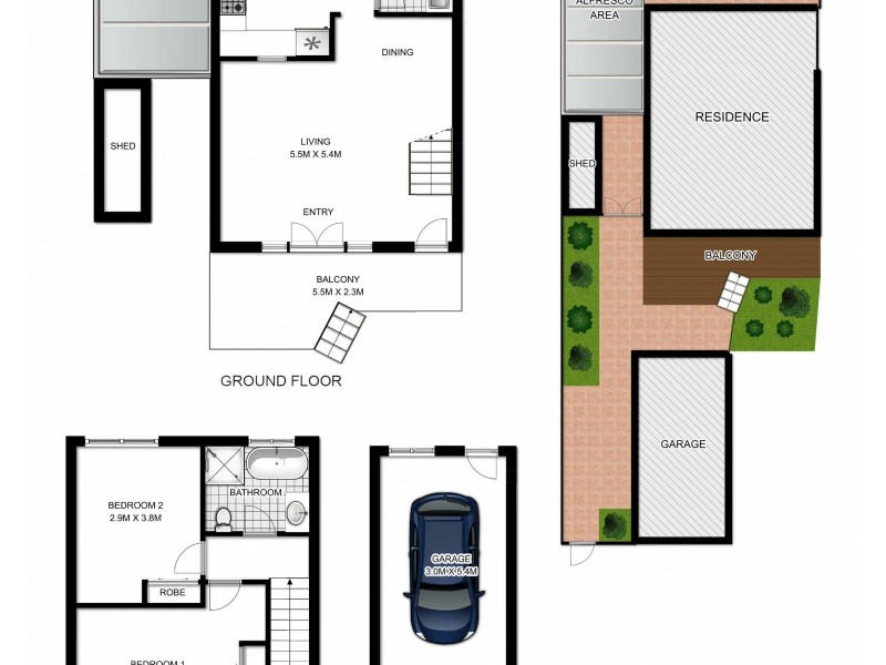 12/50 Vega Street, Revesby NSW 2212 Floorplan