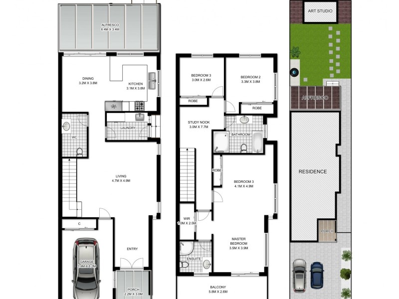 204 Marco Avenue, Panania NSW 2213 Floorplan