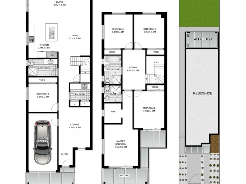 25 Barkl Avenue, Padstow NSW 2211 Floorplan