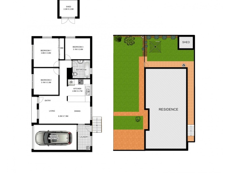 2B Alexander Street, Yagoona NSW 2199 Floorplan