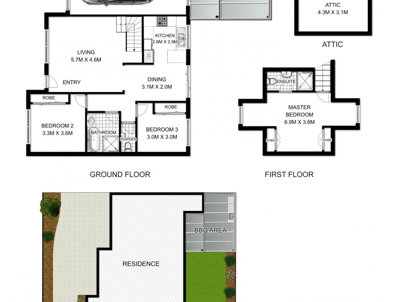 3/67a  Taylor Street, Condell Park NSW 2200 Floorplan