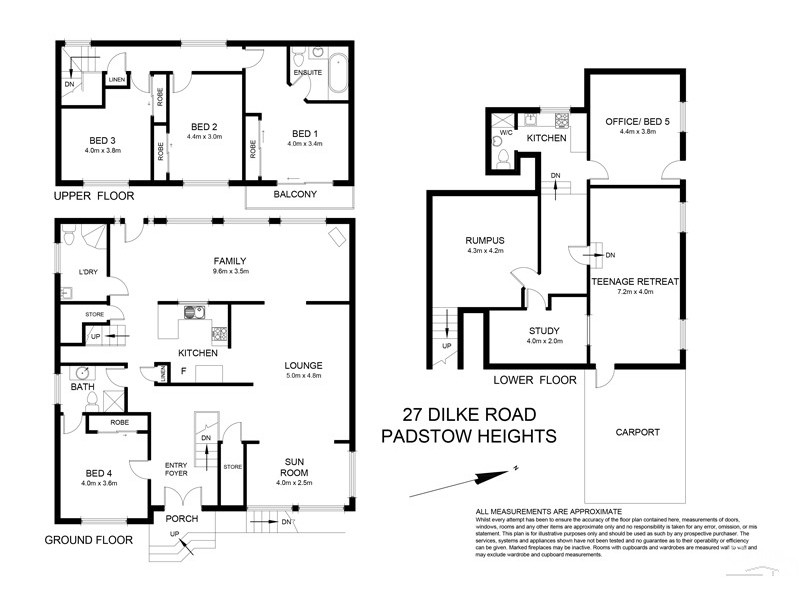 27 Dilke Road, Padstow NSW 2211 Floorplan