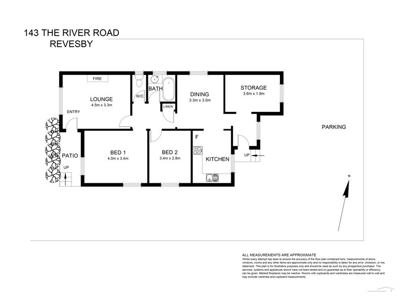 143 The River Road, Revesby NSW 2212 Floorplan