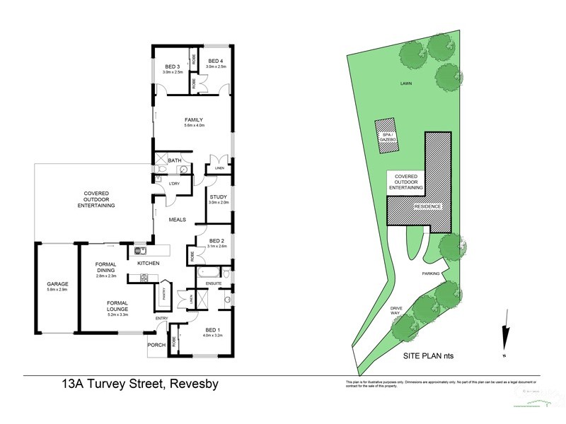 13a Turvey Street, Revesby NSW 2212 Floorplan