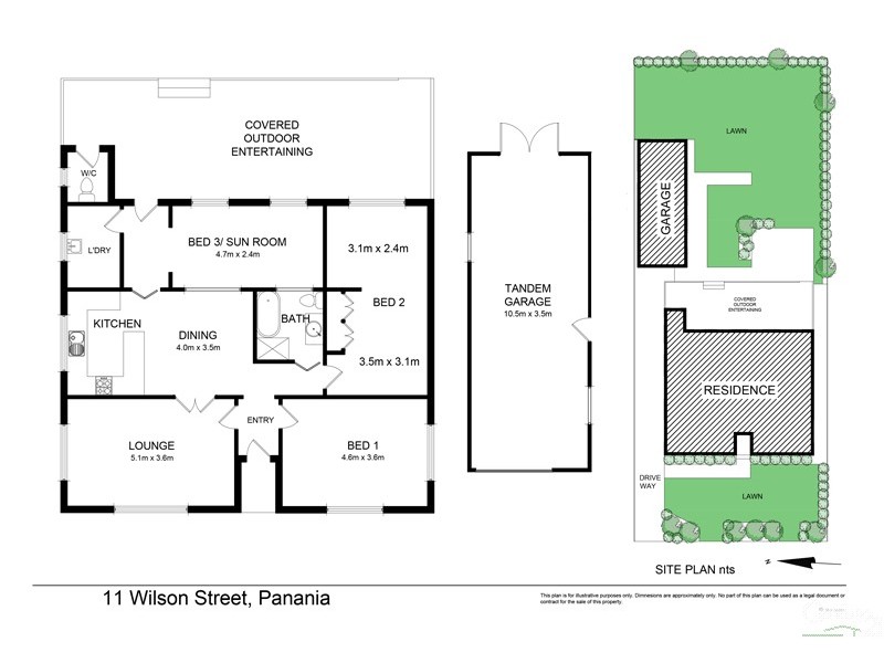 11 Wilson Street, Panania NSW 2213 Floorplan