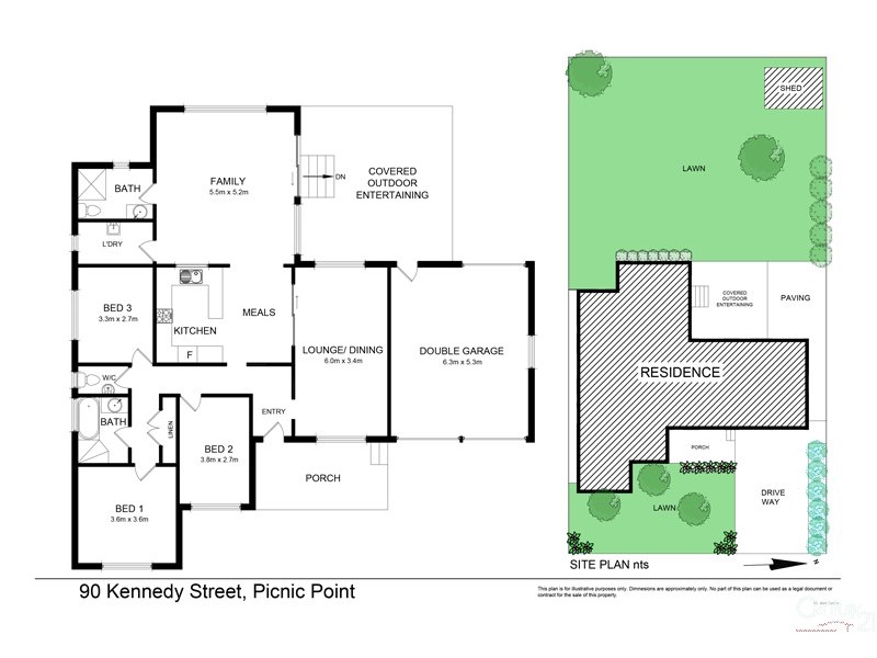 90 Kennedy Street, Picnic Point NSW 2213 Floorplan