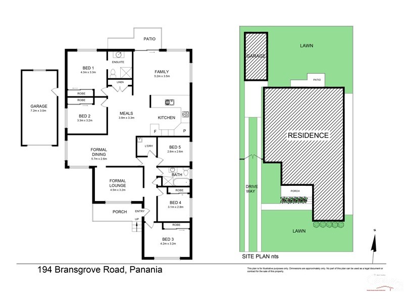 194 Bransgrove Road, Panania NSW 2213 Floorplan