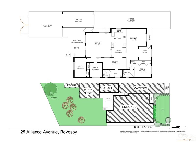 25  Alliance Avenue, Revesby NSW 2212 Floorplan