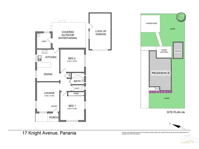 17 Knight Avenue, Panania NSW 2213 Floorplan