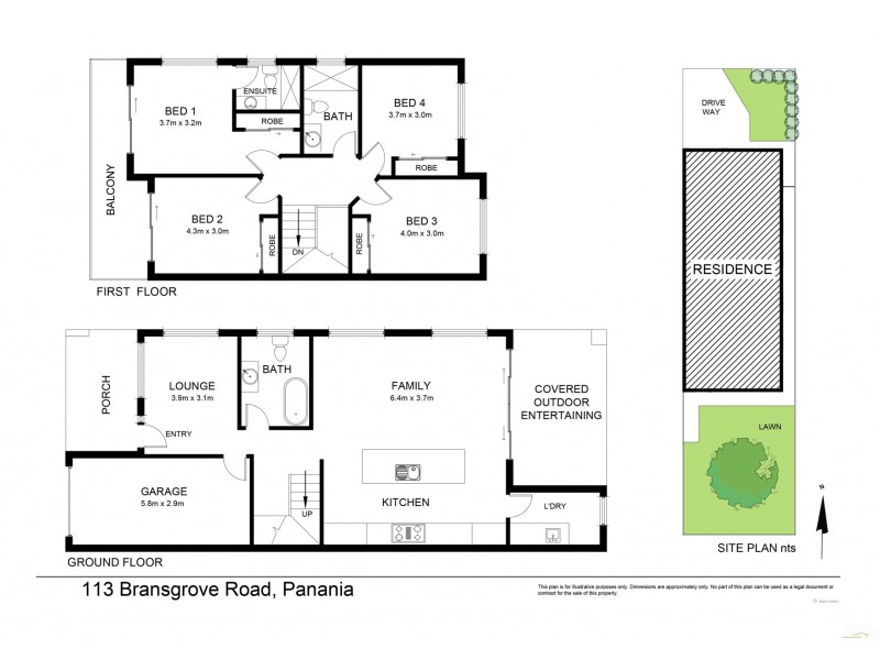 113 Bransgrove Road, Panania NSW 2213 Floorplan