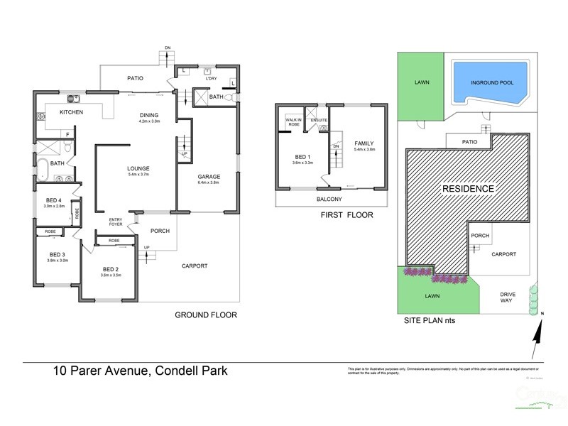 10 Parer Avenue, Condell Park NSW 2200 Floorplan