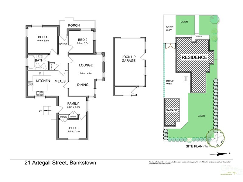 21 Artegall Street, Bankstown NSW 2200 Floorplan