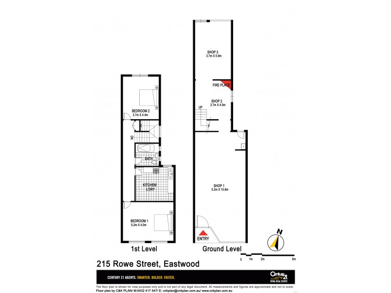 215 Rowe Street, Eastwood NSW 2122 Floorplan