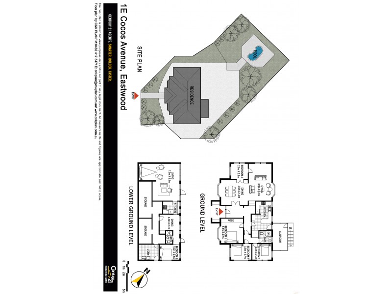 1E COCOS AVE, Eastwood NSW 2122 Floorplan