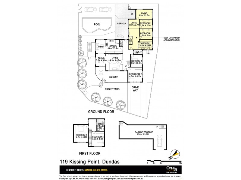 CORNER OF ALBION & 119 KISSING POINT, Dundas NSW 2117 Floorplan
