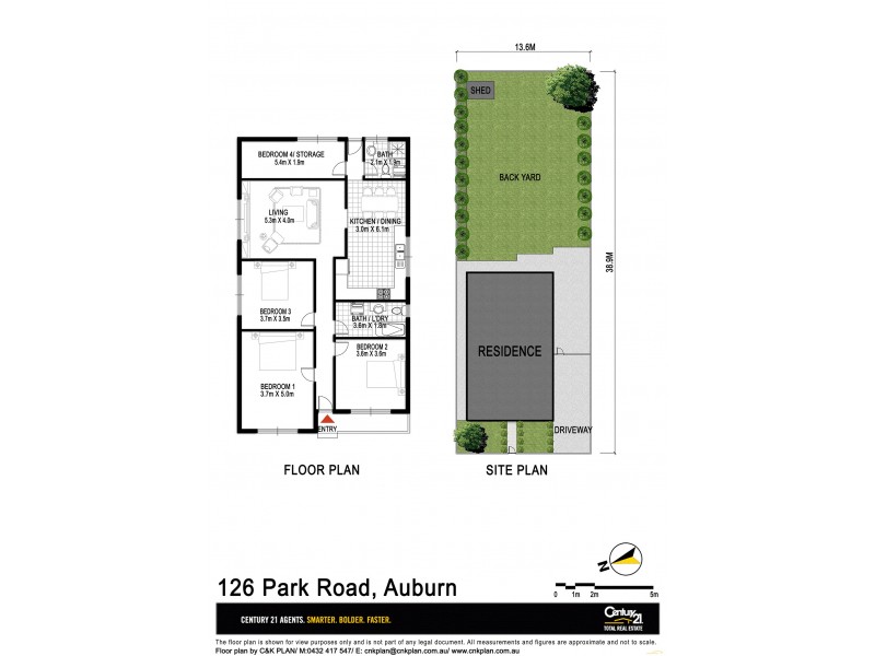 126 Park Road, Auburn NSW 2144 Floorplan