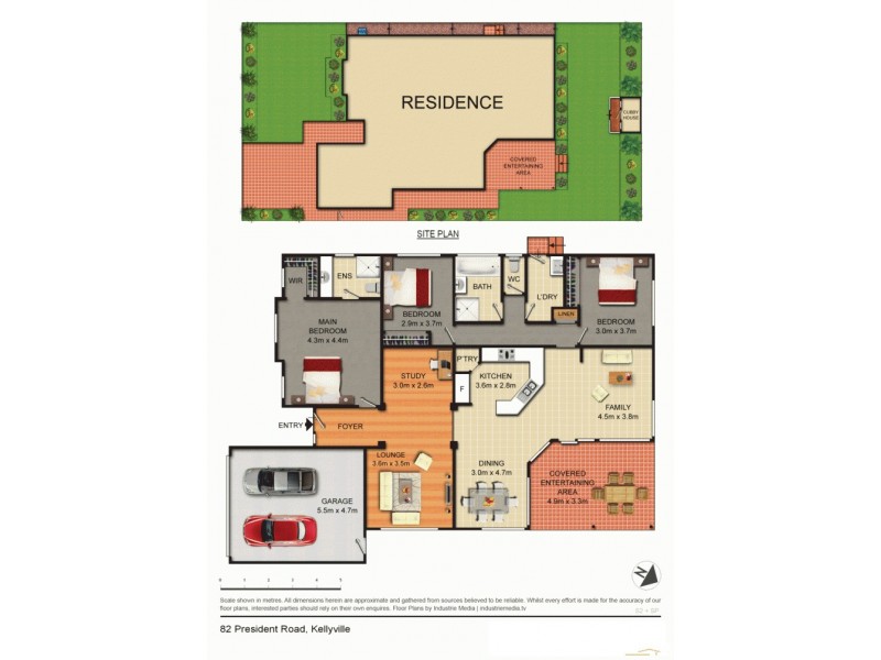 82 President Road, Kellyville NSW 2155 Floorplan
