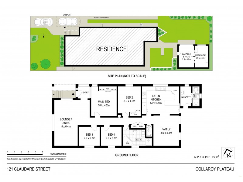 121 Claudare Street, Collaroy Plateau NSW 2097 Floorplan