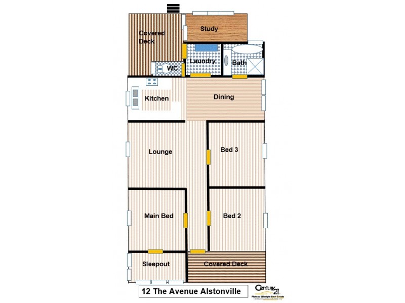12 The Avenue, Alstonville NSW 2477 Floorplan