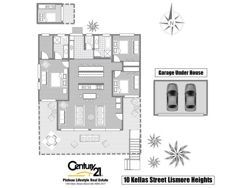10 Kellas Street, Goonellabah NSW 2480 Floorplan