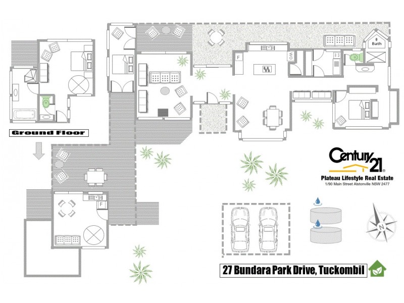 27 Bundara Park Drive, Tuckombil NSW 2477 Floorplan