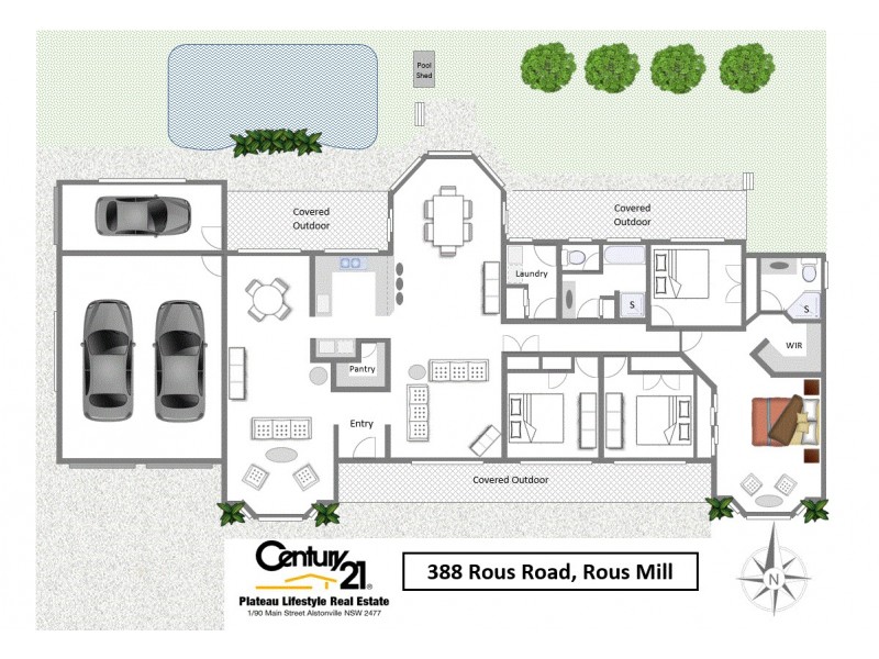 Rous Mill NSW 2477 Floorplan
