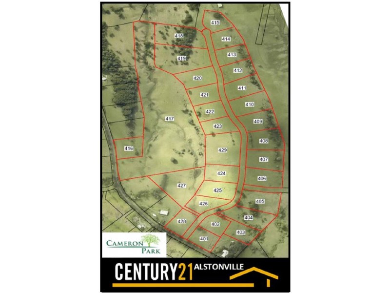 Lots 401 to 428 Cameron Road, Mcleans Ridges NSW 2480