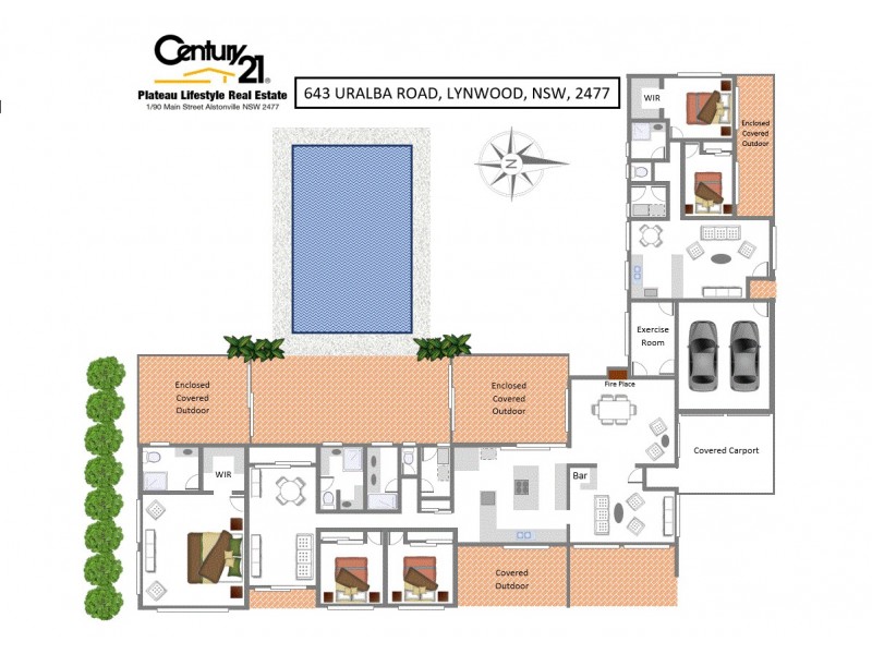 643 Uralba Road, Uralba NSW 2477 Floorplan