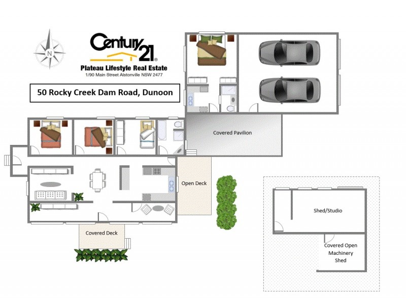50 Rocky Creek Dam Road, Dunoon NSW 2480 Floorplan