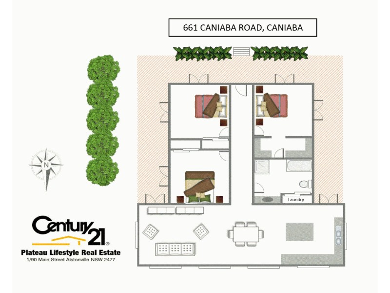 661 Caniaba Road, Caniaba NSW 2480 Floorplan