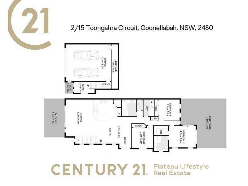 2/15  Toongahra Circuit, Goonellabah NSW 2480 Floorplan