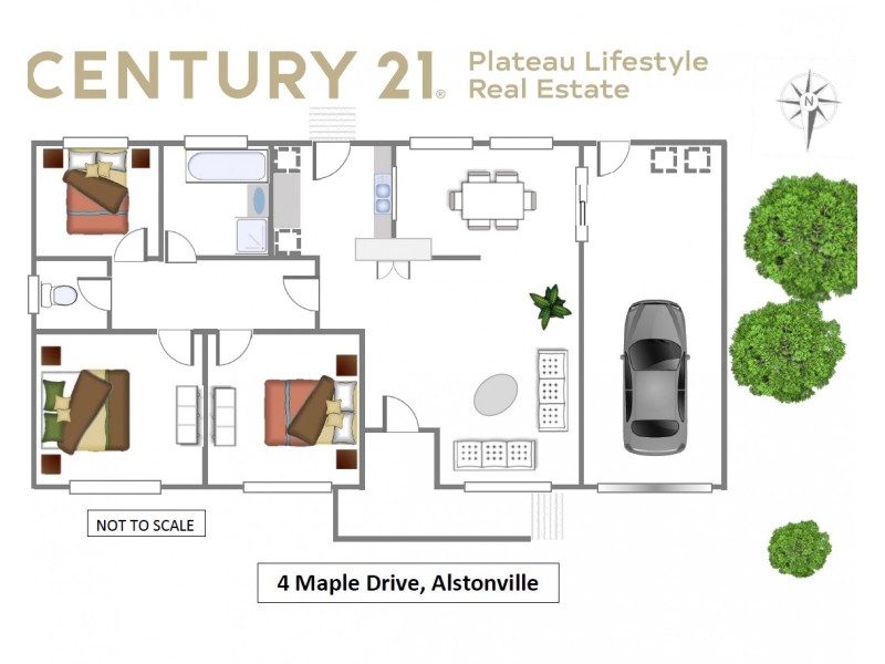 4  Maple Drive, Alstonville NSW 2477 Floorplan