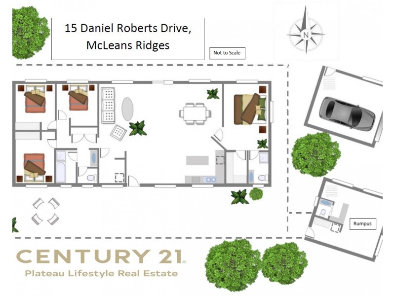 15 Daniel Roberts Drive, Mcleans Ridges NSW 2480 Floorplan