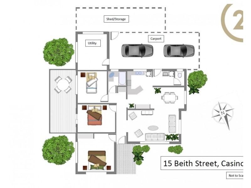 15 Beith Street, Casino NSW 2470 Floorplan