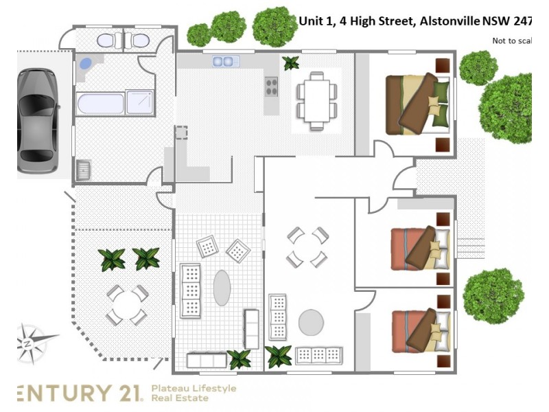 1/4 High Street, Alstonville NSW 2477 Floorplan