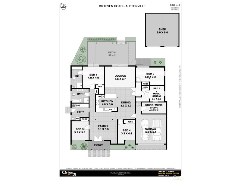 30 Teven Road, Alstonville NSW 2477 Floorplan