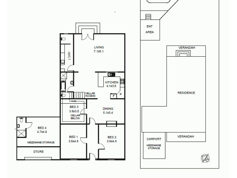 290 Iodide Street, Broken Hill NSW 2880 Floorplan
