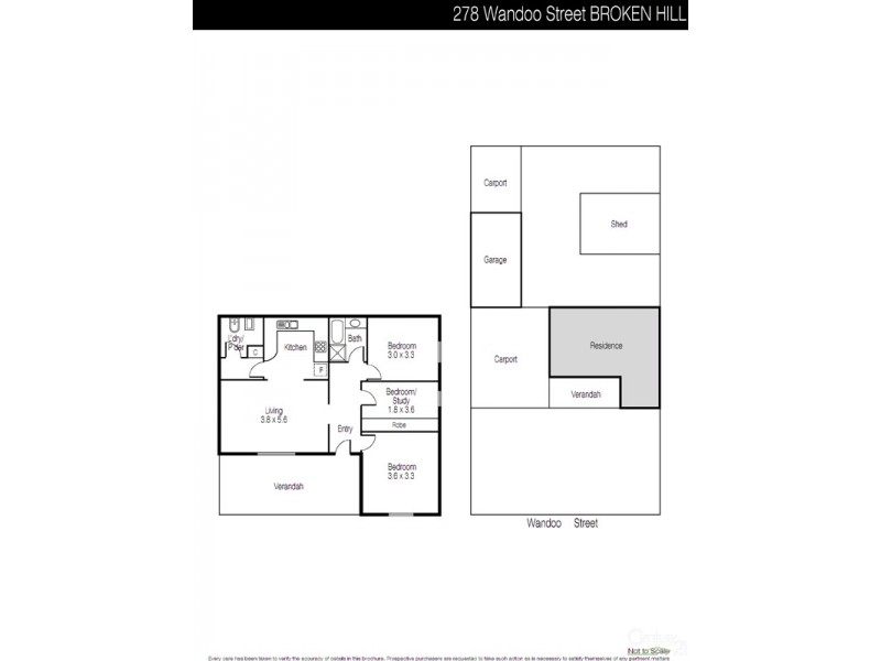 278 Wandoo Street, Broken Hill NSW 2880 Floorplan