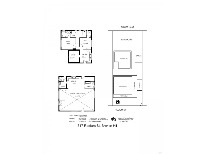 517 Radium Street, Broken Hill NSW 2880 Floorplan