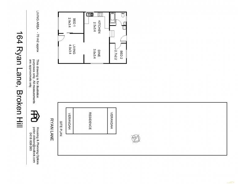 164 Ryan Lane, Broken Hill NSW 2880 Floorplan