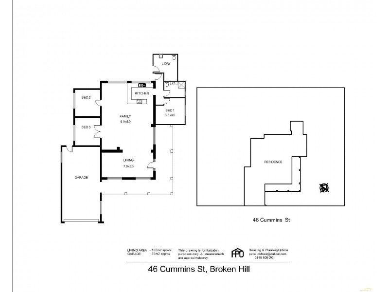 46 Cummins Street, Broken Hill NSW 2880 Floorplan