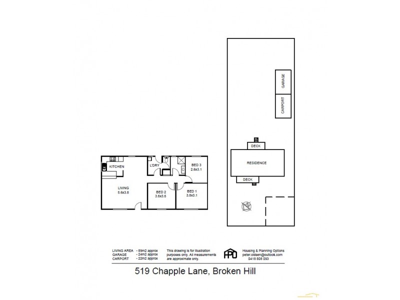 519 Chapple Lane, Broken Hill NSW 2880 Floorplan