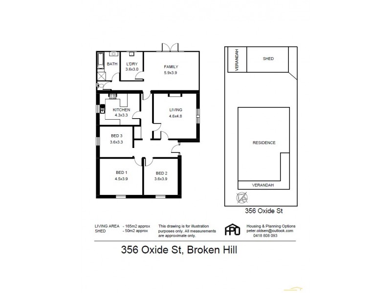 356  Oxide Street, Broken Hill NSW 2880 Floorplan